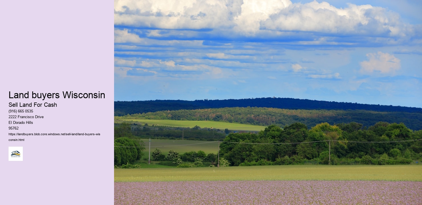 Land buyers Wisconsin