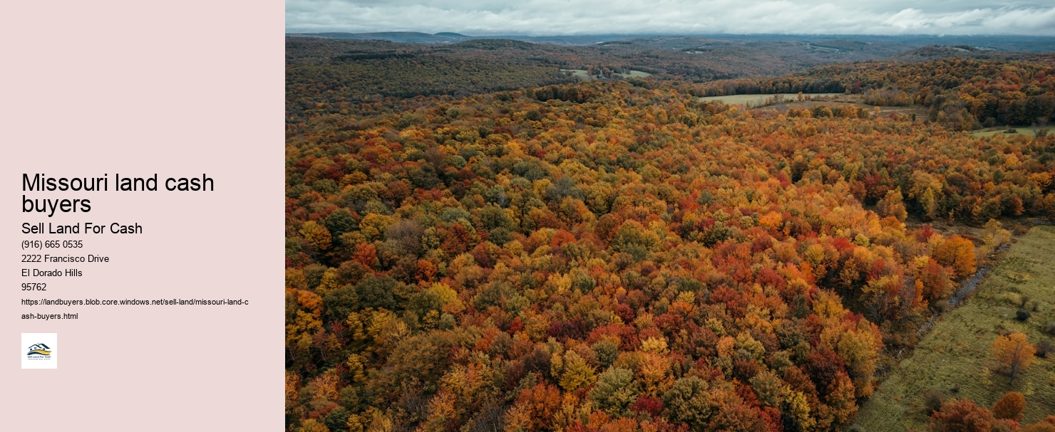 Missouri land cash buyers